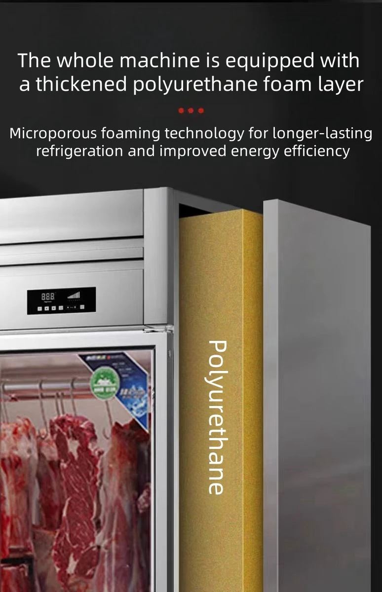 Hanging Meat Display Freezer, R290, Kitchen Equipment - detail 12