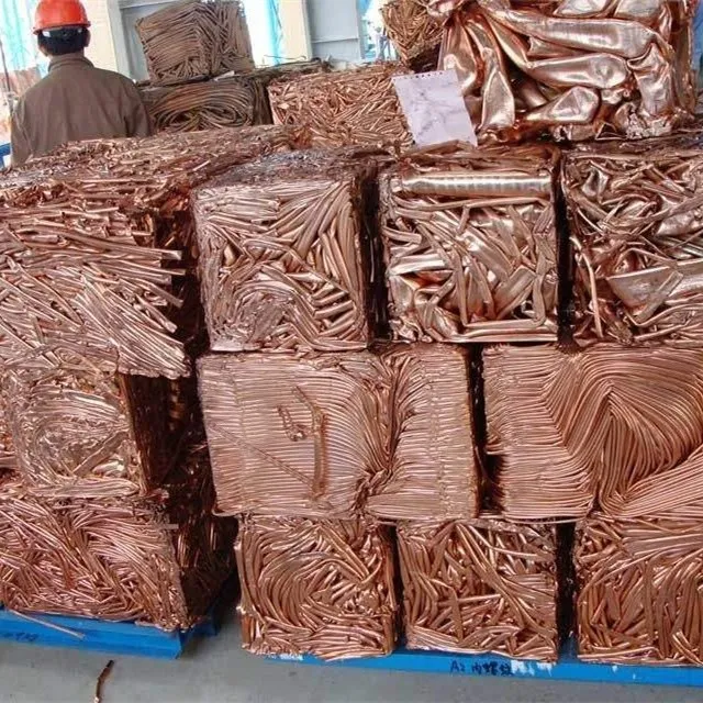 Ingot Copper Scrap For Cable High Purity Cooper Wire Grade Bulk Copper