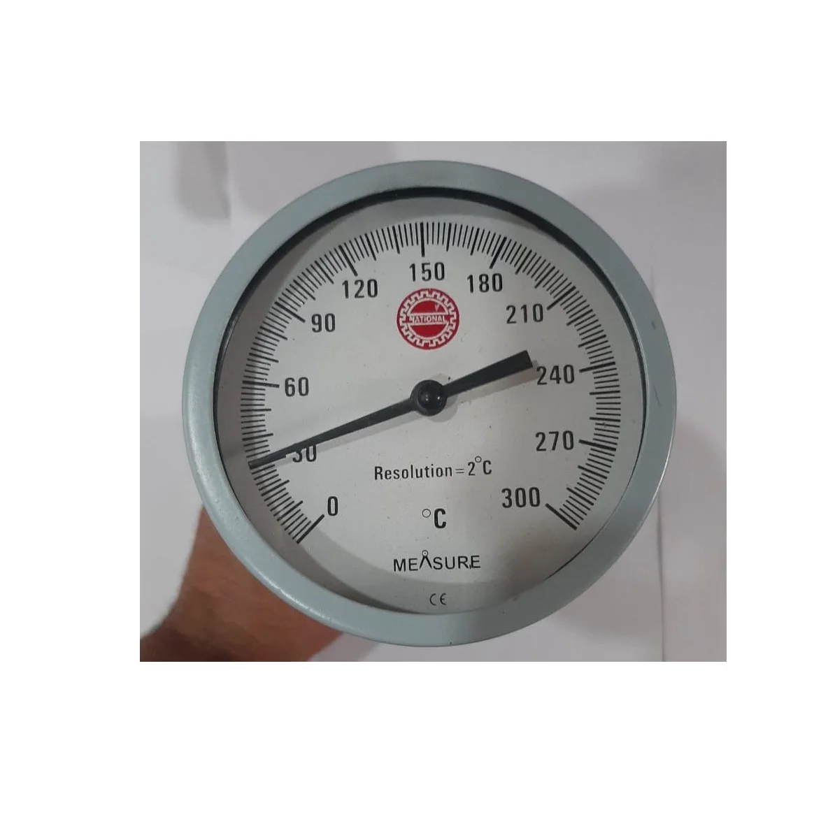 Stainless Steel Industrial Temperature Measuring Digital Bimetal