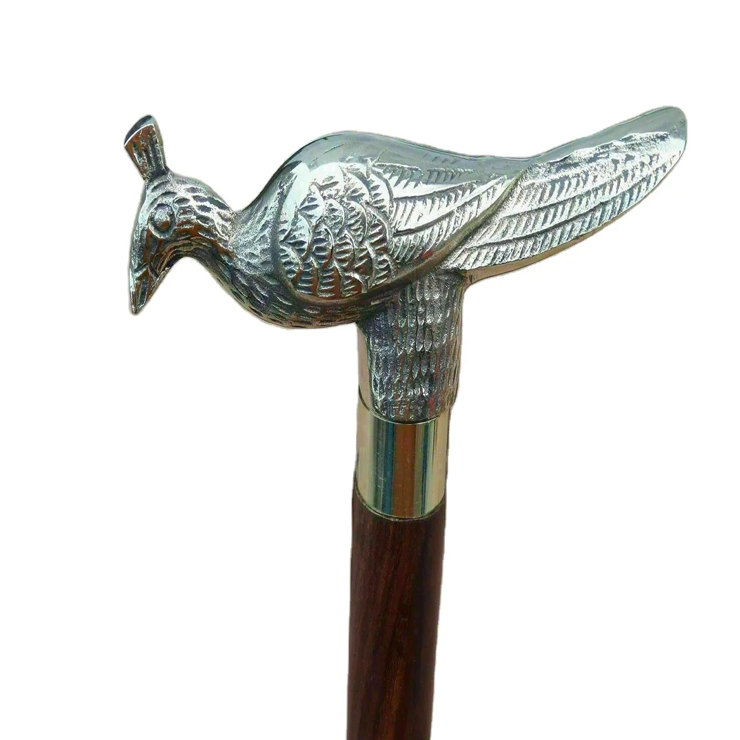 Solid Brass Designer Handle Victorian Vintage For Wooden Walking Cane /Stick 