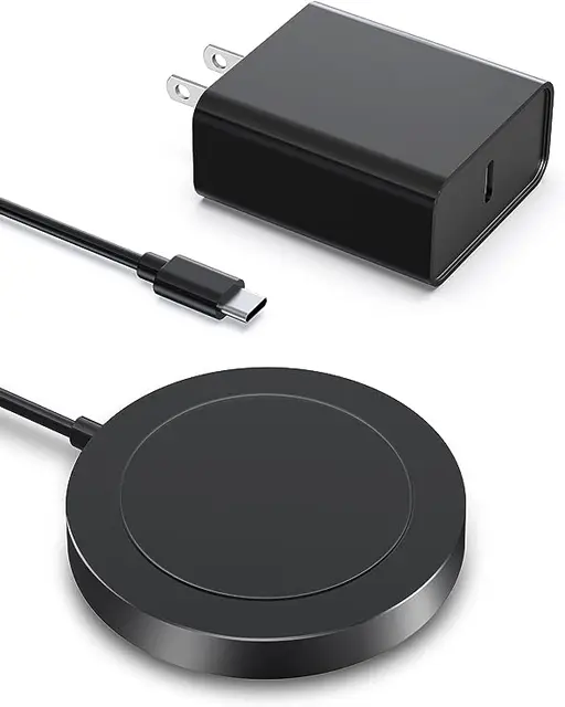 High Quality Disc Wireless Charger Portable Power Bank Magnetic Attraction Power