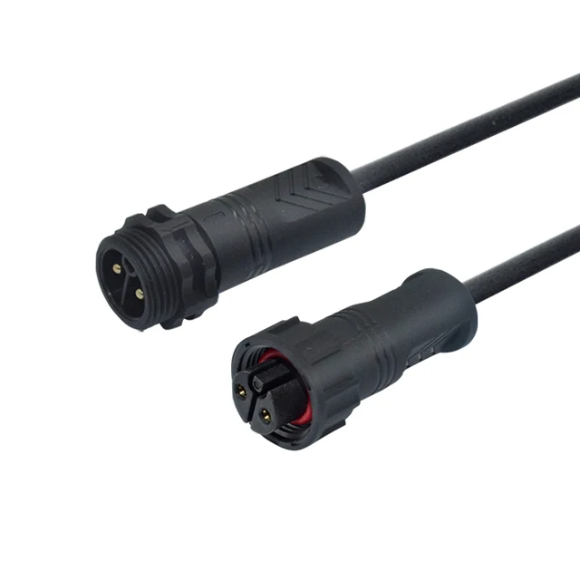 High-Volume M19 IP68 Waterproof Connectors, 2-Pin 220V 10A, Durable Silicone Seal and Copper Core, Perfect for Business Use