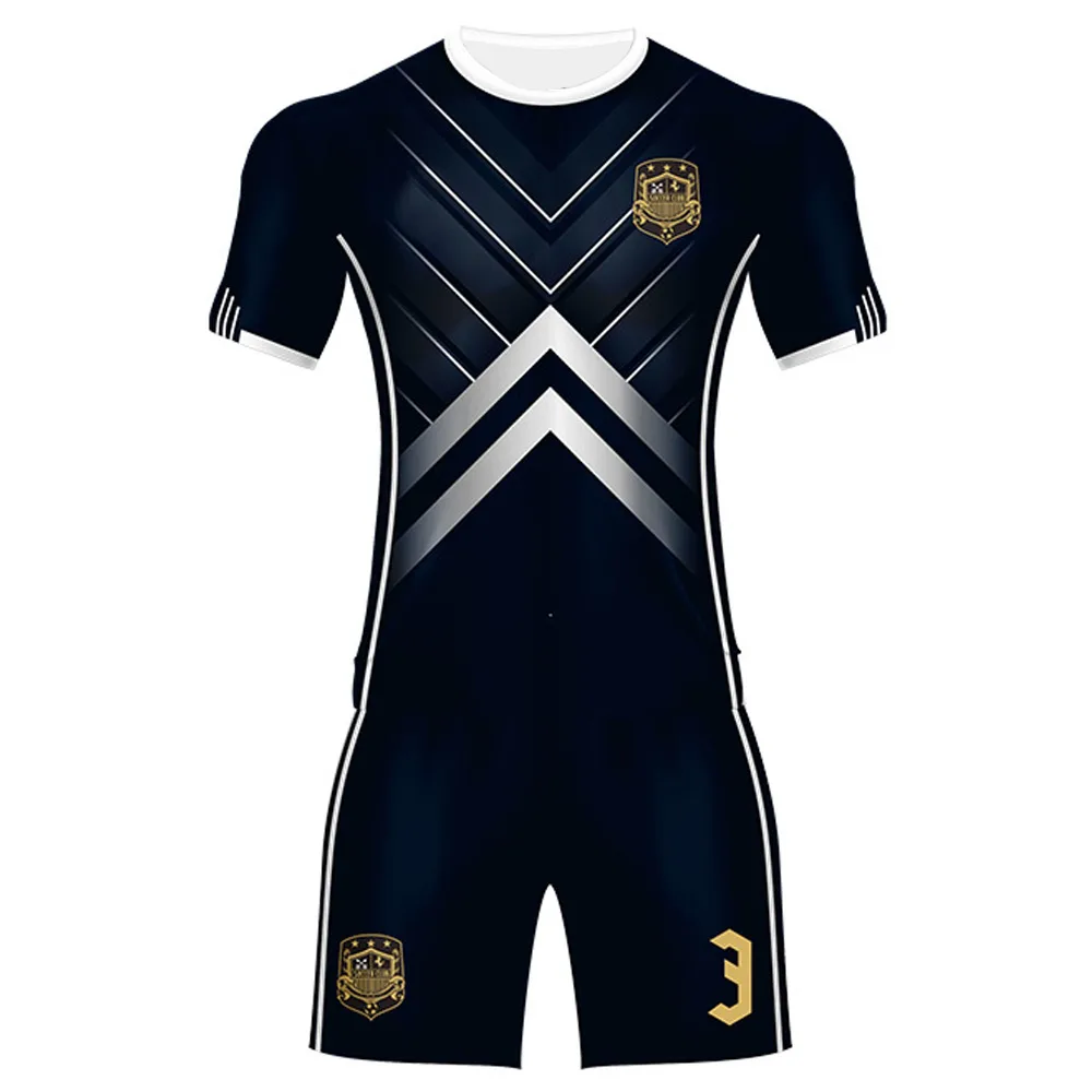 Custom Sublimated Newly Style Jerseys Soccer Wholesale Football Shirt Set Futbol Sports Uniform Men