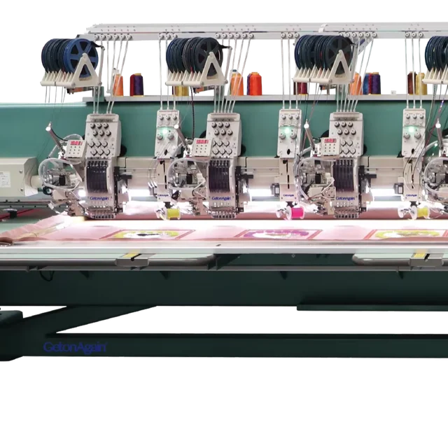 Computerized Mixed Coiling/Cording/Taping  And Sequin Embroidery Machine