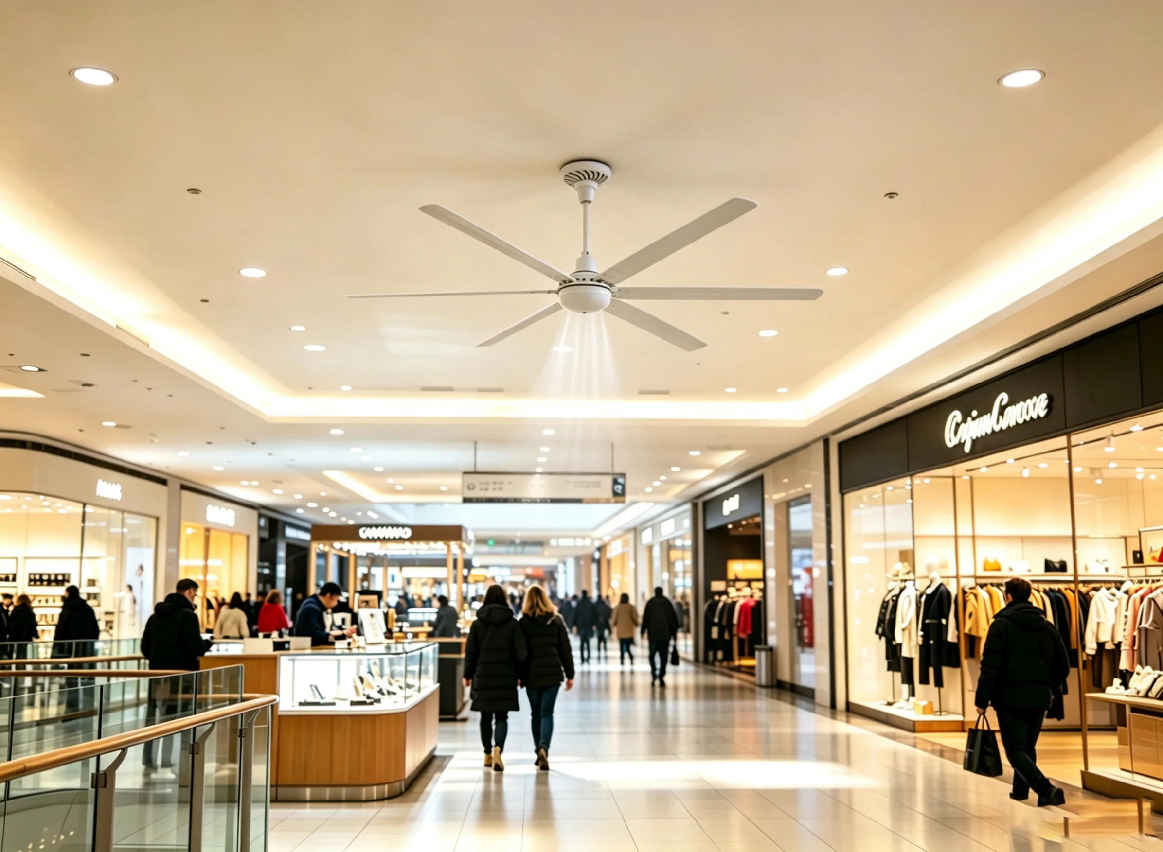 Led Ceiling Fan, 220 V, Steel - detail 10