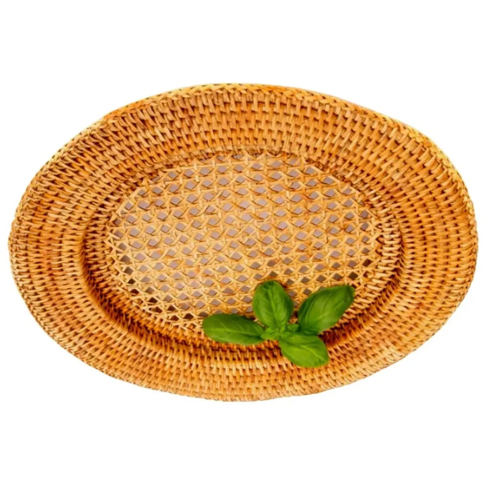 Cheap Price Wholesale Natural Seagrass Rattan Placemats Round Woven