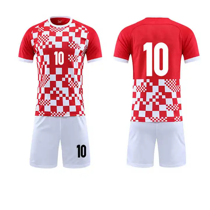 Source 2023 Most popular sport jersey latest design football jersey custom soccer uniform