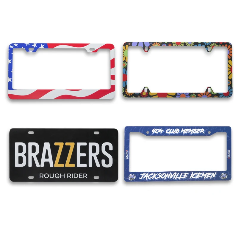 USA Removable License Plate Frame for Mercedes benz License Plate Frame details