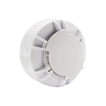 Conventional Wired Heat Detector 2 Wires Certificated Alarm Heat Sensors fire alarm system home from Factory