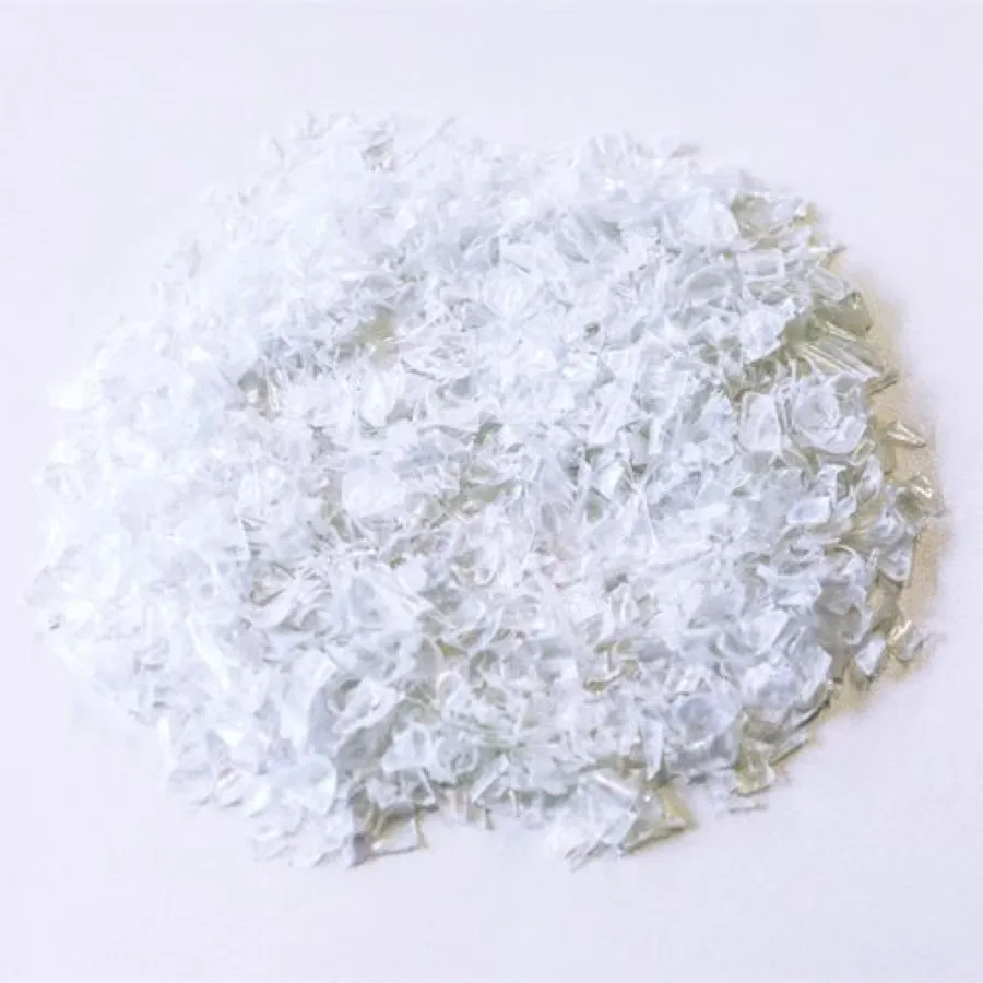 Hot Washed Clear Pet Bottle Scrap Pet Flakes Recycled Pet Resin