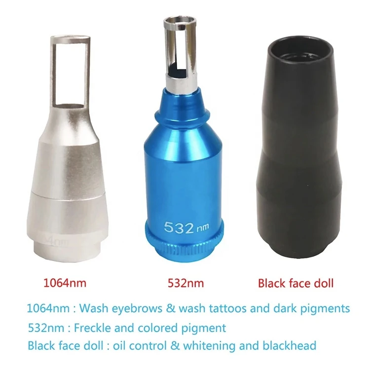 Professional Laser Tattoo Removal Machine For Sale 6 TECHNICAL SPECIFICATIONS <ul> <li>Power: 500W</li> <li>Voltage: 110V/220V; 50Hz/60Hz</li> <li>Screen size: 4.3in</li> <li>Laser wavelength: 532nm; 1064nm; 1320nm</li> <li>Pulse energy: 0-2000MJ</li> <li>Pulse frequency: 10Hz</li> <li>Spot diameter: 1-8mm adjustable</li> <li>Pulse width: 10ns</li> <li>Package size : 45*60*51cm</li> <li>Package weight: 25 kg</li> <li> <div>ReturnPolicy: <b class="magic-5"><span style="color: #2196ed;">30 Days Money back guarantee</span></b> <a href="http://skintechx.com/refund_returns" data-sm="true">Return Policy</a></div></li> <li> <div>ShippingDetails: <b class="magic-5"><span style="color: #2196ed;">FREE SHIPPING fast delivery</span></b> <a href="https://skintechx.com/shipping-policy" data-sm="true">Shipping policy</a></div></li> </ul> Professional Laser Tattoo Removal Machine For Sale