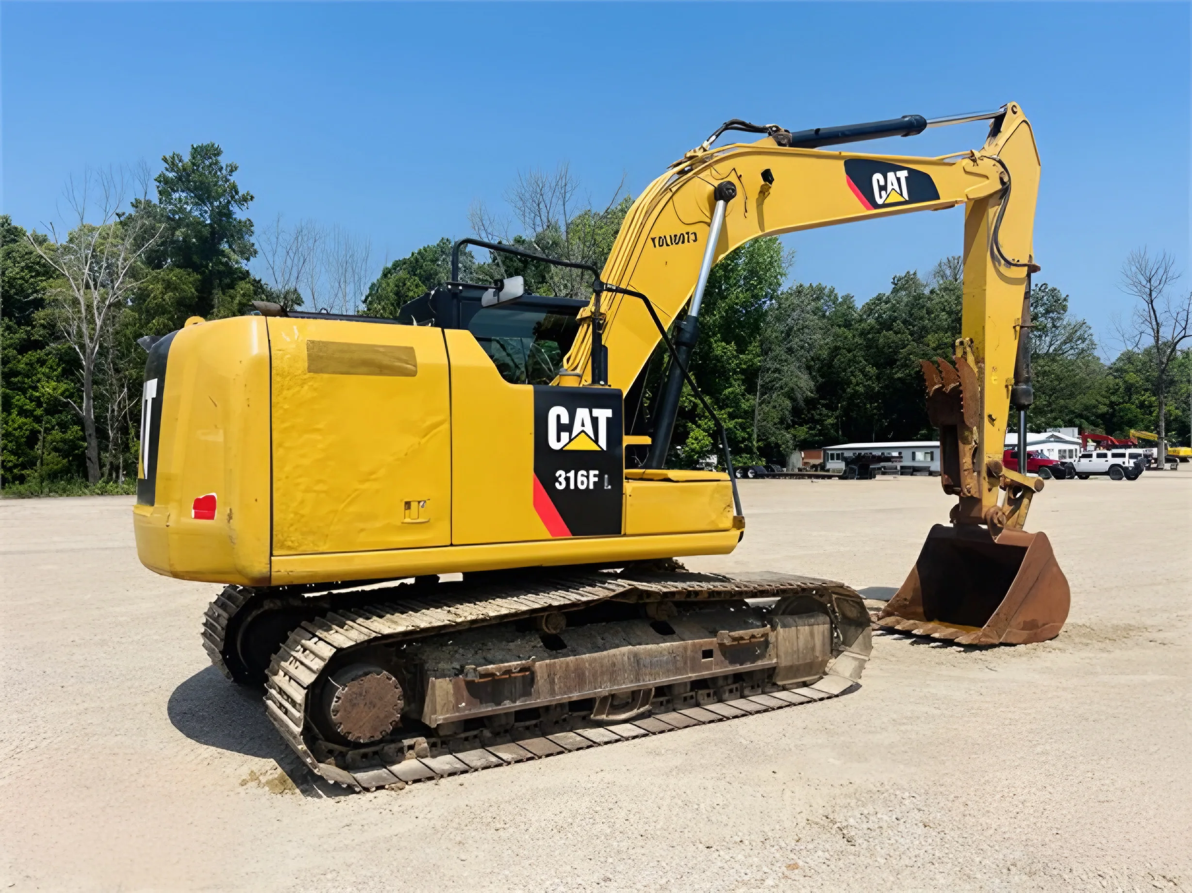 Big Digger Earth Moving Machinery 2017 Caterpillar 316fl Construction