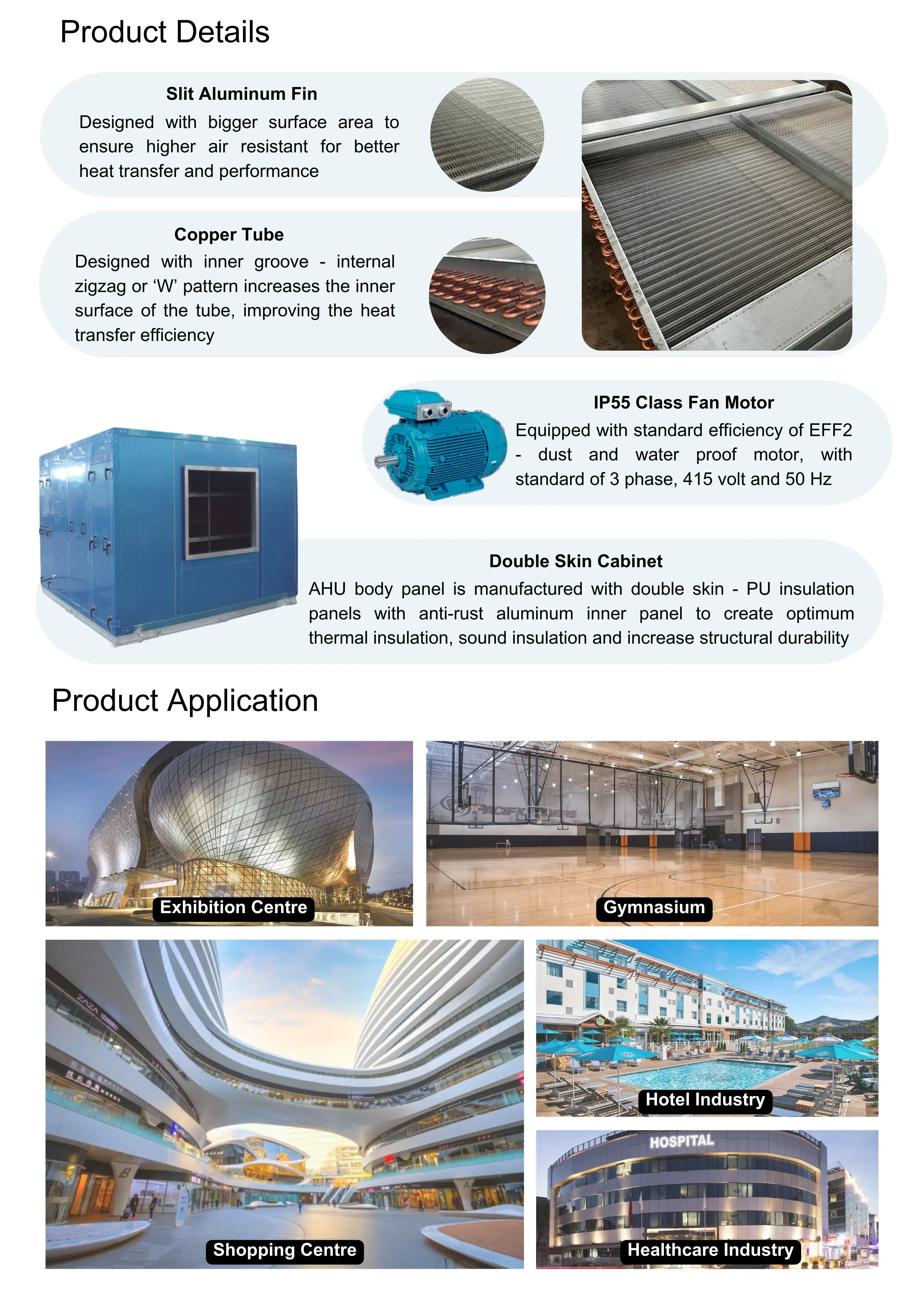 Air Handling Unit, HVAC, AHU - detail 6