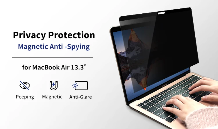 magnetic privacy filter for macbook air