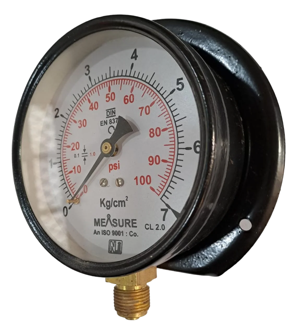 High Precision Air Mechanical Manometer Micro Pressure Gauge For