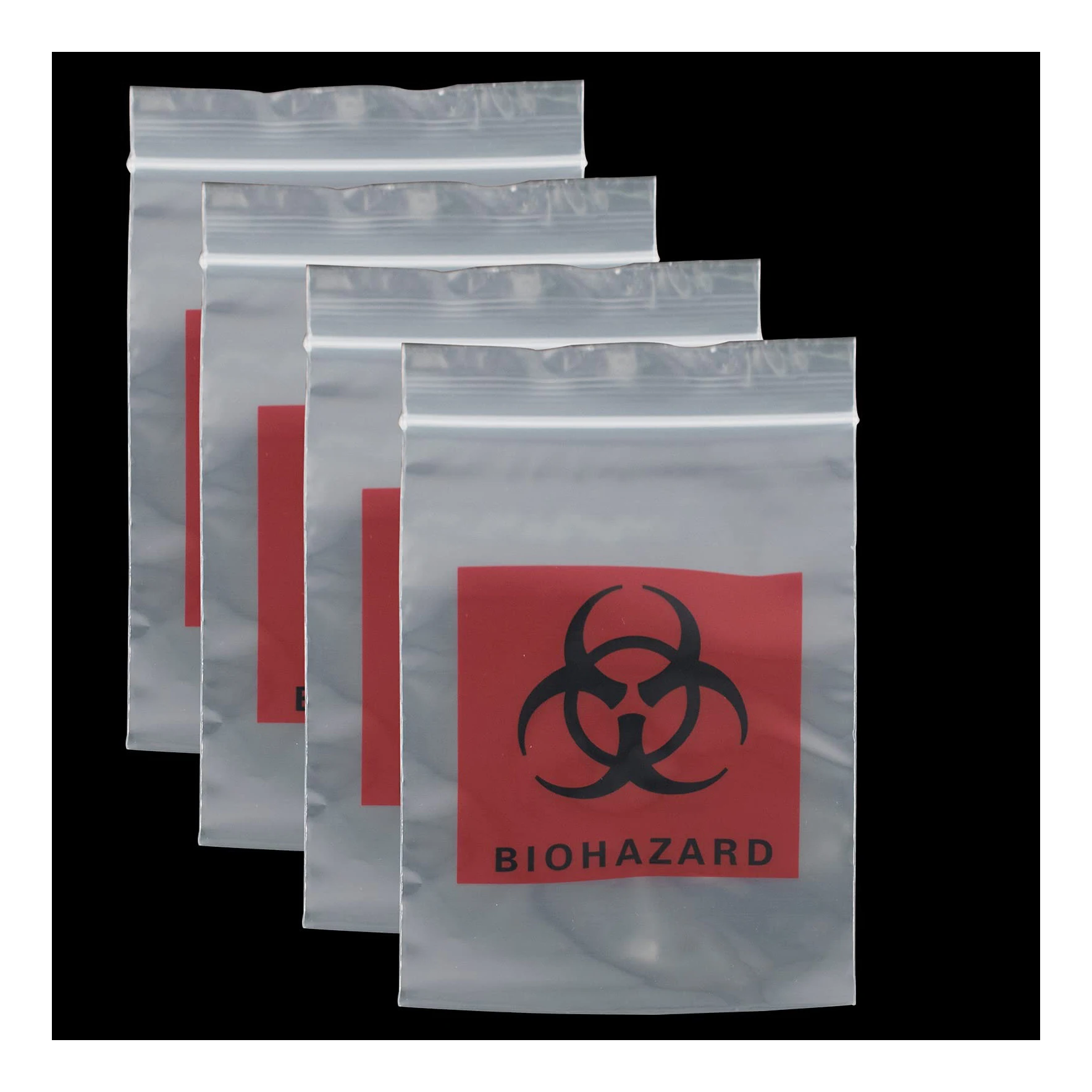 Factory Medical Plastic Biohazard Specimen Bag Ziplock Lab Specimen