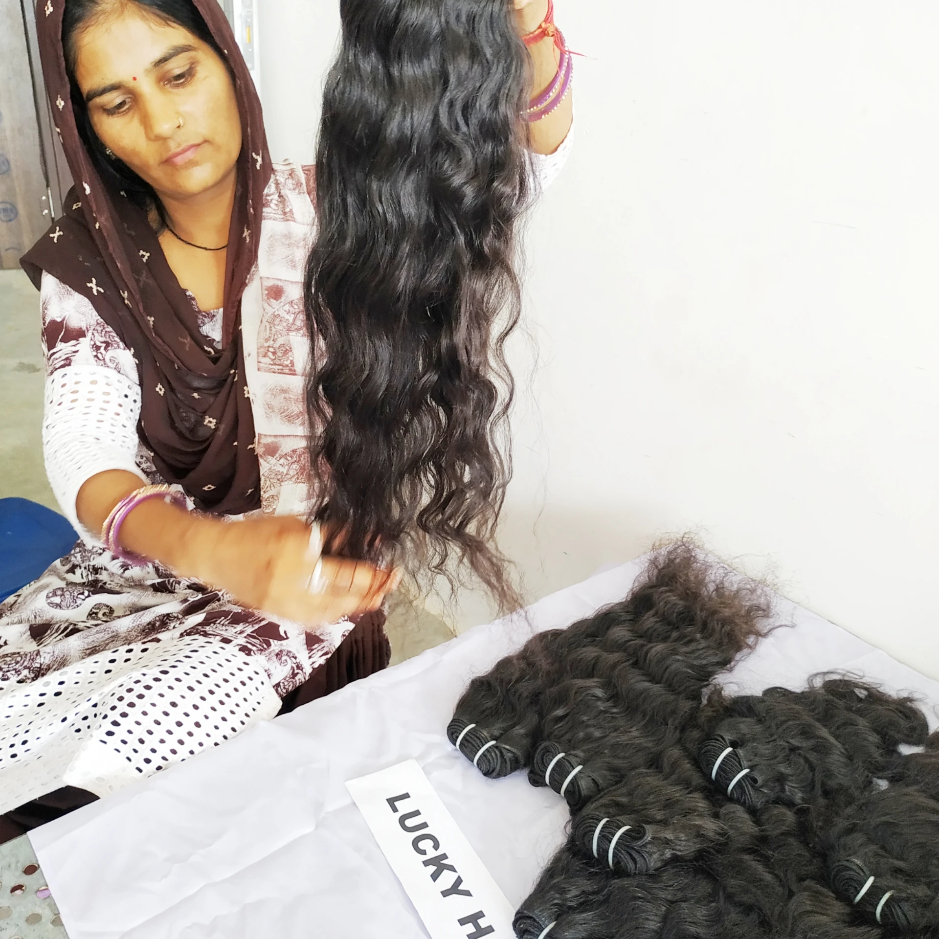 Raw Virgin Human Hair Chemical Processed None Natural Wavy Bundle Original  Wave Indian Human Hair - Buy Cheap Indian Hair Weaving 18 Inch Human Hair  Wigs Hair Extension Human Hair,Indian Weave Human