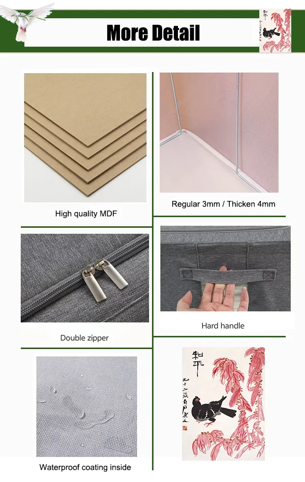 Foldable PVC Clothing Organizer with 20-35L Capacity Over 10kg Load Durable & Waterproof for Modern Home Storage Box supplier