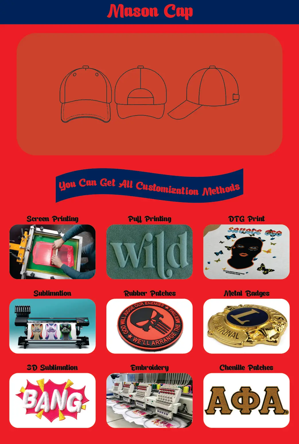 Mason Cap Black 20% Wool 80% Acrylic Unisex Adjustable Hat Embroidered Logo Front Back Greek Apparel Casual Streetwear Hand Wash A179ed5f10b9840bc9018c913d9002b45V