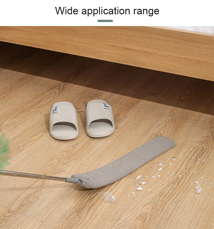 Extending telescopic pole ceiling clean washable microfiber fluffy duster