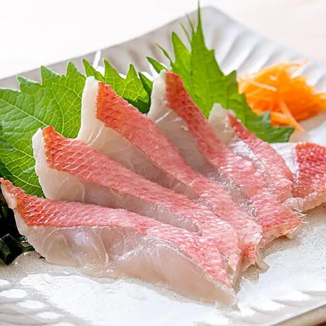 Fillet Of Fish With Red Bream Japanese Seafood Cooking Sushi Convenient