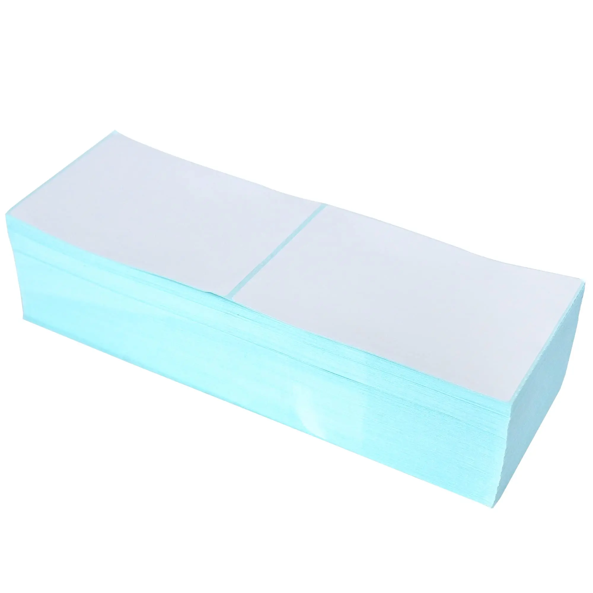 Glassine Thermal Label Wholesale Shipping Customized Label Roll/fanfold supplier