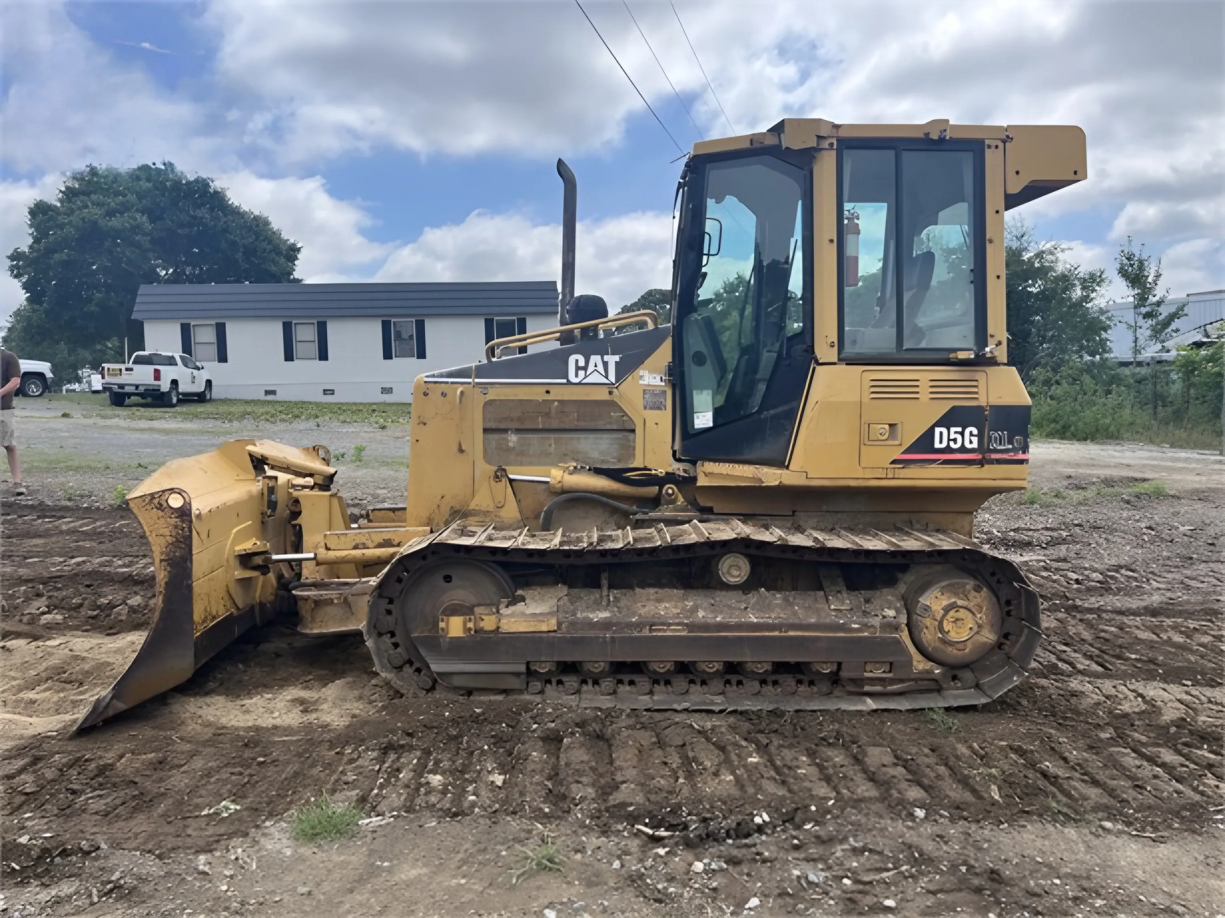 Cat D Series Bull Dozer 2003 Caterpillar D5g Xl Used Dozers Caterpillar