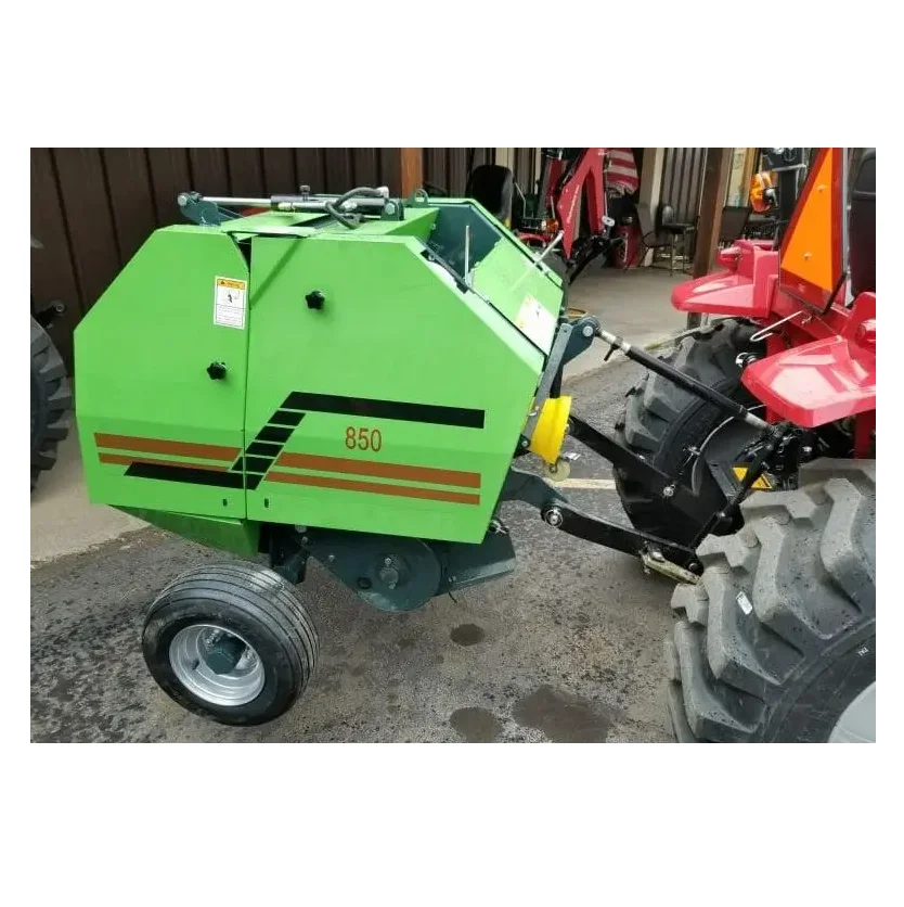 Farm Equipment Round Haybaler Mini Round Baler Round