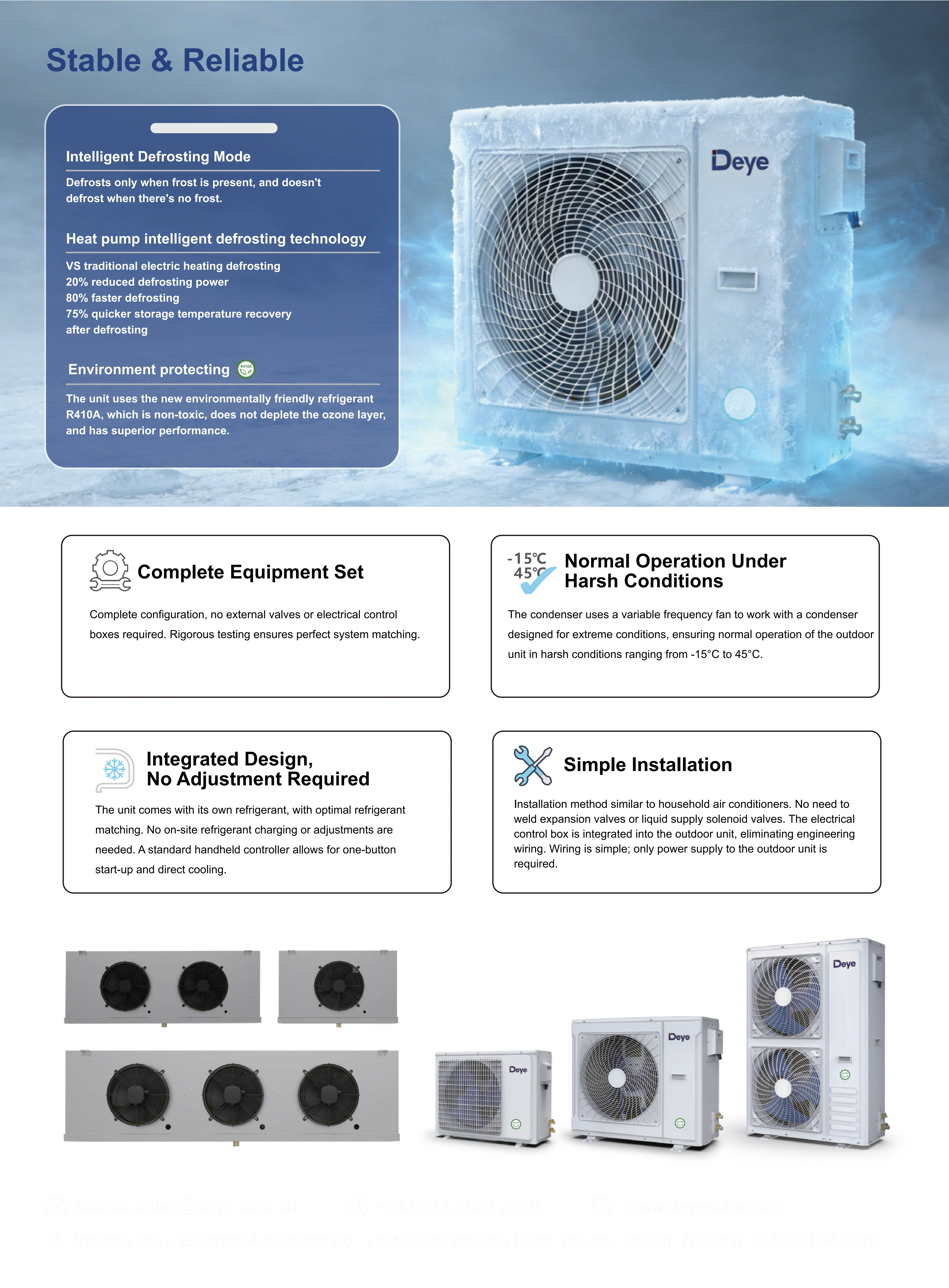 Condensing Unit, Solar, AC 220V~240V, > 1000W - detail 14