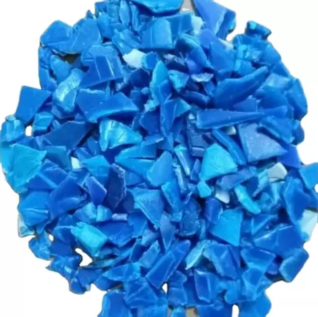 Premium Recycled Hdpe Blue Drum Plastic Scraps And Blue Hdpe Scraps