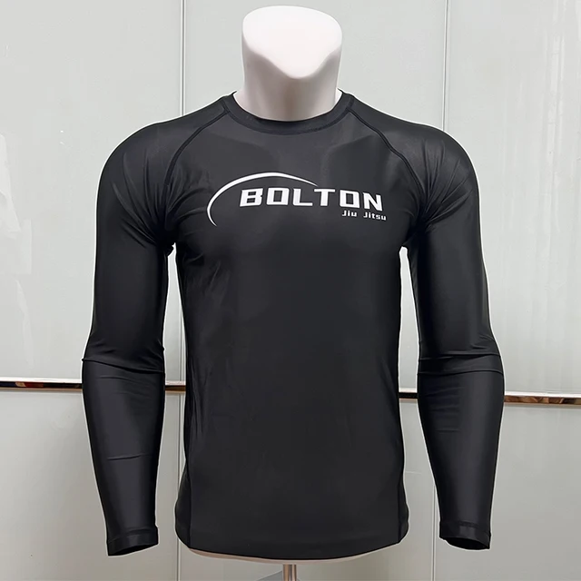 Custom logo no Gi Sublimated Martial long or short Sleeve Rashguard for Surf MMA BJJ Jiu Jitsu