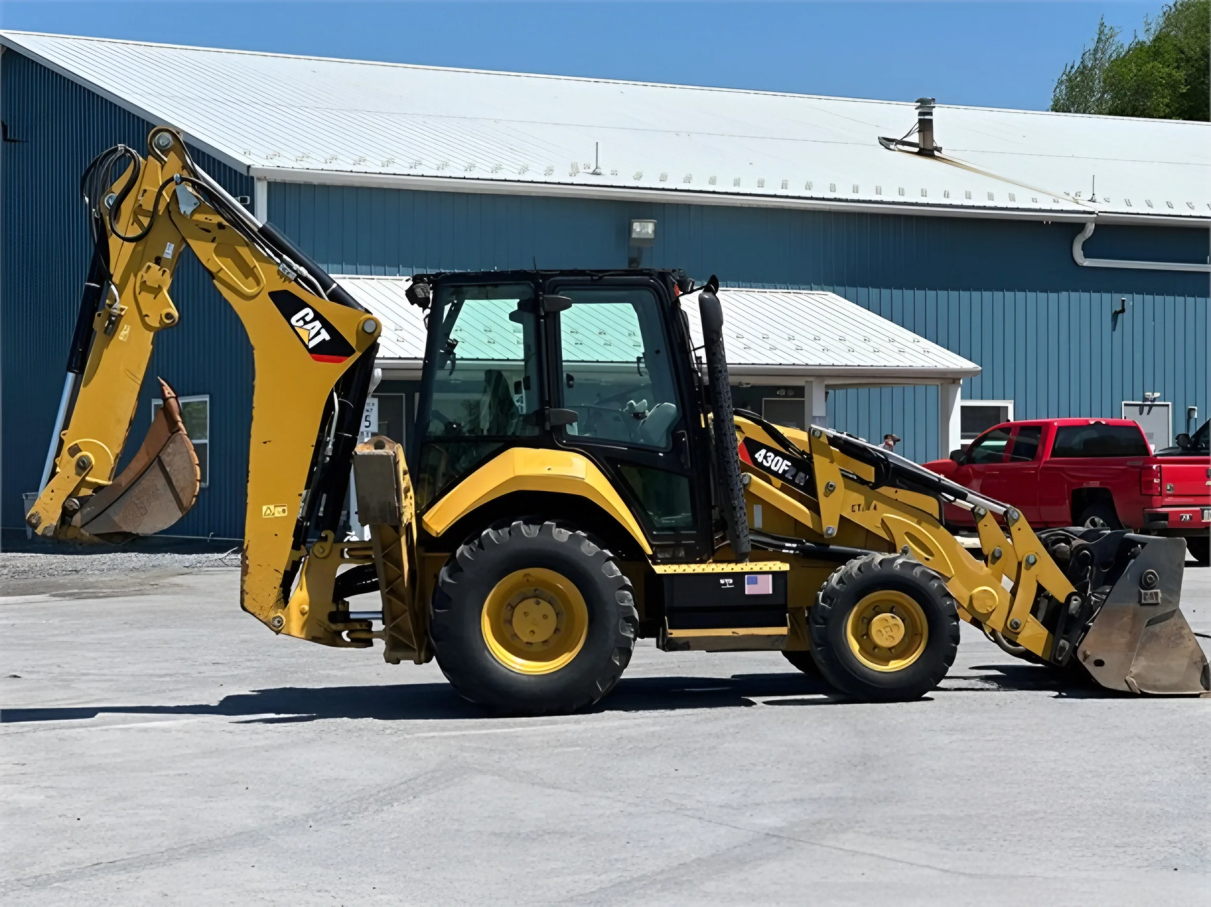 Caterpillar Backhoe Loader Caterpillar F It Excellent