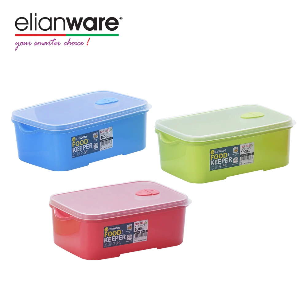 Elianware Various Capacity Microwavable Food Storage Container Eco