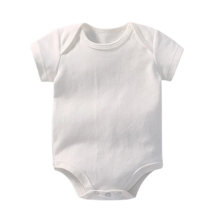 manufacturer Selling Well Boys Girls Baby Clothing Bodysuits Summer Baby Bodysuits 2022 baby one sie