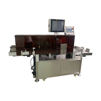 High speed paging coding detection equipment is used for coding and coding quality detection of paper box plastic bags