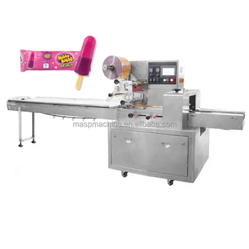 Good quality Automatic Ice Lolly Stick Popsicle Packaging Machine For Small Business