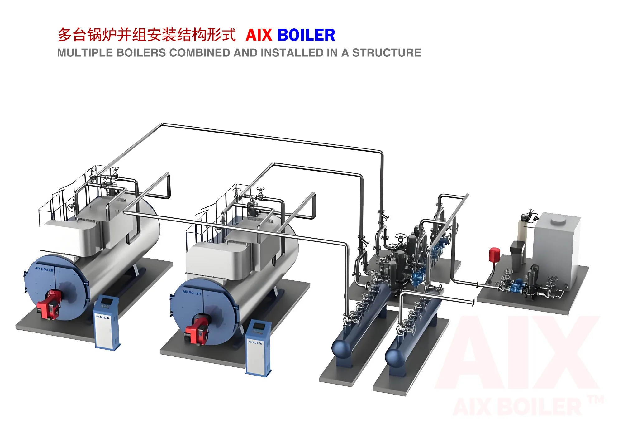 Steam Boiler, AIX, WNS, 1-30Ton, Q245R - detail 22