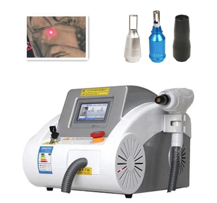 Professional Laser Tattoo Removal Machine For Sale 5 TECHNICAL SPECIFICATIONS <ul> <li>Power: 500W</li> <li>Voltage: 110V/220V; 50Hz/60Hz</li> <li>Screen size: 4.3in</li> <li>Laser wavelength: 532nm; 1064nm; 1320nm</li> <li>Pulse energy: 0-2000MJ</li> <li>Pulse frequency: 10Hz</li> <li>Spot diameter: 1-8mm adjustable</li> <li>Pulse width: 10ns</li> <li>Package size : 45*60*51cm</li> <li>Package weight: 25 kg</li> <li> <div>ReturnPolicy: <b class="magic-5"><span style="color: #2196ed;">30 Days Money back guarantee</span></b> <a href="http://skintechx.com/refund_returns" data-sm="true">Return Policy</a></div></li> <li> <div>ShippingDetails: <b class="magic-5"><span style="color: #2196ed;">FREE SHIPPING fast delivery</span></b> <a href="https://skintechx.com/shipping-policy" data-sm="true">Shipping policy</a></div></li> </ul> Professional Laser Tattoo Removal Machine For Sale