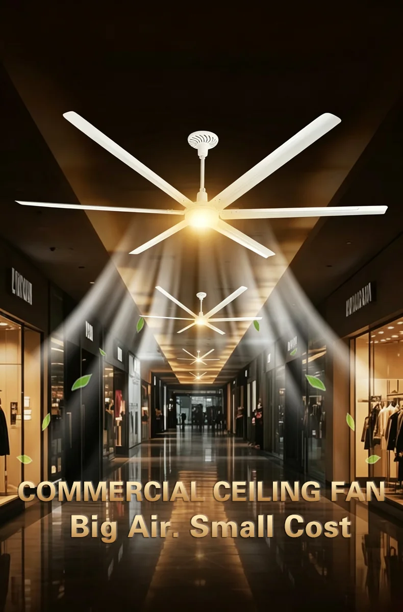 Led Ceiling Fan, 220 V, Steel - detail 12