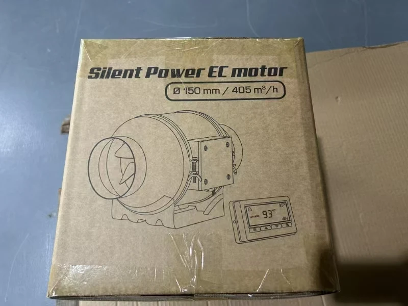 Inline Duct Ventilation Fan, Centrifugal, HVAC, Plastic - detail 22