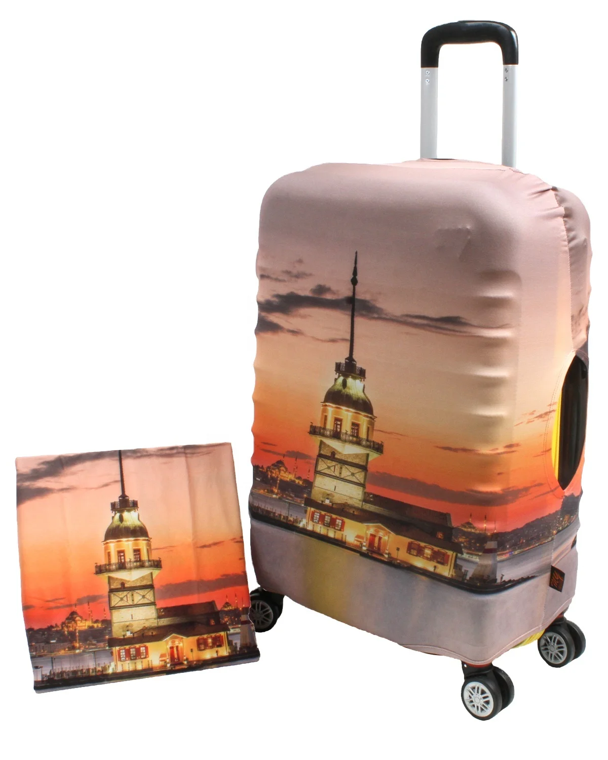 Reflectie Gluren Spookachtig Maiden's Tower Istanbul Neoprene Luggage Cover Made In Turkey Oem Suitcase  Cover Protection Valise Koffer Troler Maletas Baggage - Buy Luggage Cover  Trolley Cover Suitcase Cover Troler Valise Koffer Maletas Bagaglio Baggage
