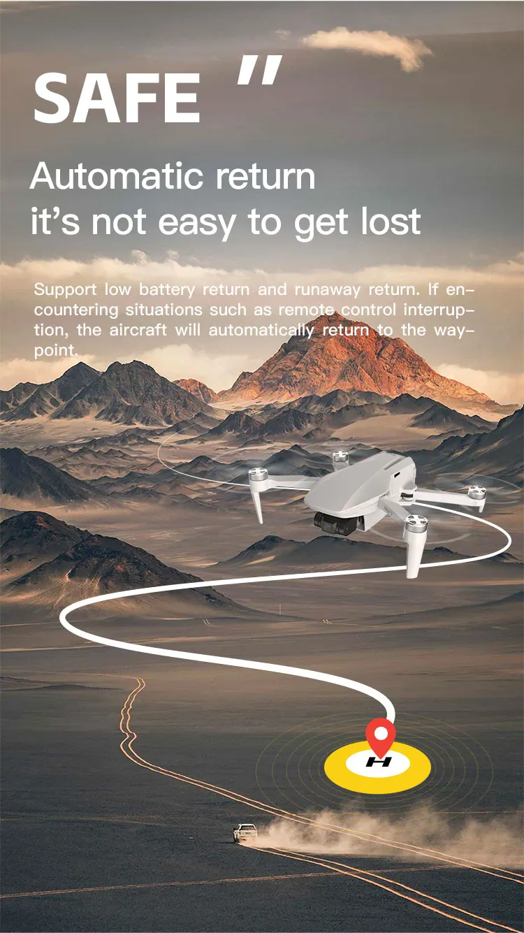 Faith Mini 2 Drone with 4K HD Camera 3-Axis Gimbal 5KM 33mins Quadcopter Professional with Obstacle Avoidance Faith mini 2 Drone