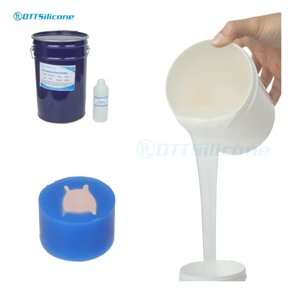 15 Shore A Tin-Cure Silicone for making silicone mold liquid rtv-2 silicone rubber