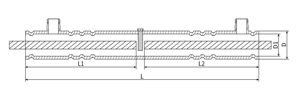 Durable all-steel grouting sleeves suitable for prefabricated buildings, warehouses, offices, etc. A321d172580ab4ab1bb3bcecad3fd321cm
