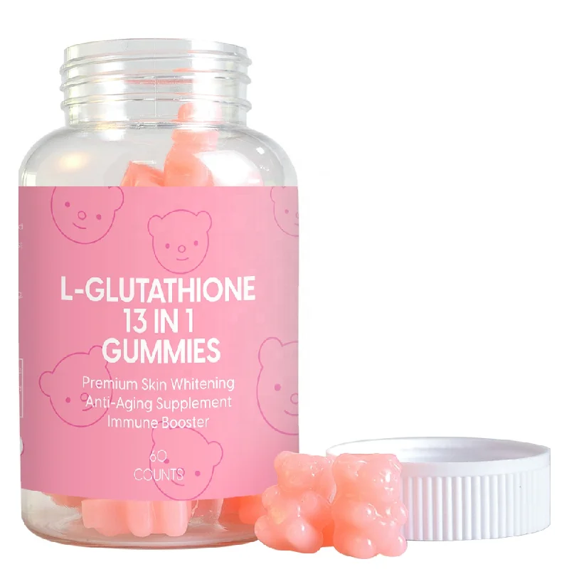 OEM Effective Skin Lightening Supplement Vegan L-Glutathione Gummies Whitening For Supports Liver for Wholesale Price