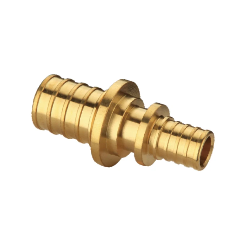 dernières nouvelles de l'entreprise Fabrique professionnelle personnalisée en laiton durable OEM PEX raccords de tuyaux d'or Plomberie coulissante raccords PEX  1