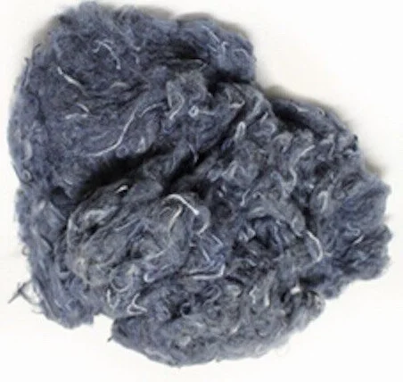 100 Denim Cotton Fiber Waste Recycled Denim For Spinning Filling