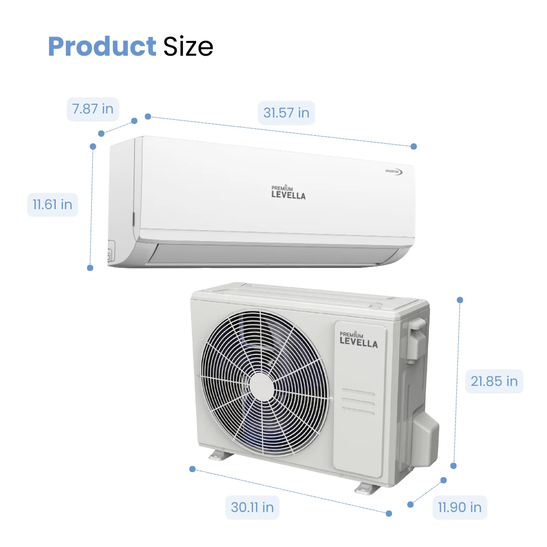 Split Air Conditioner, 12000, BTU, Inverter, SEER2 - detail 2