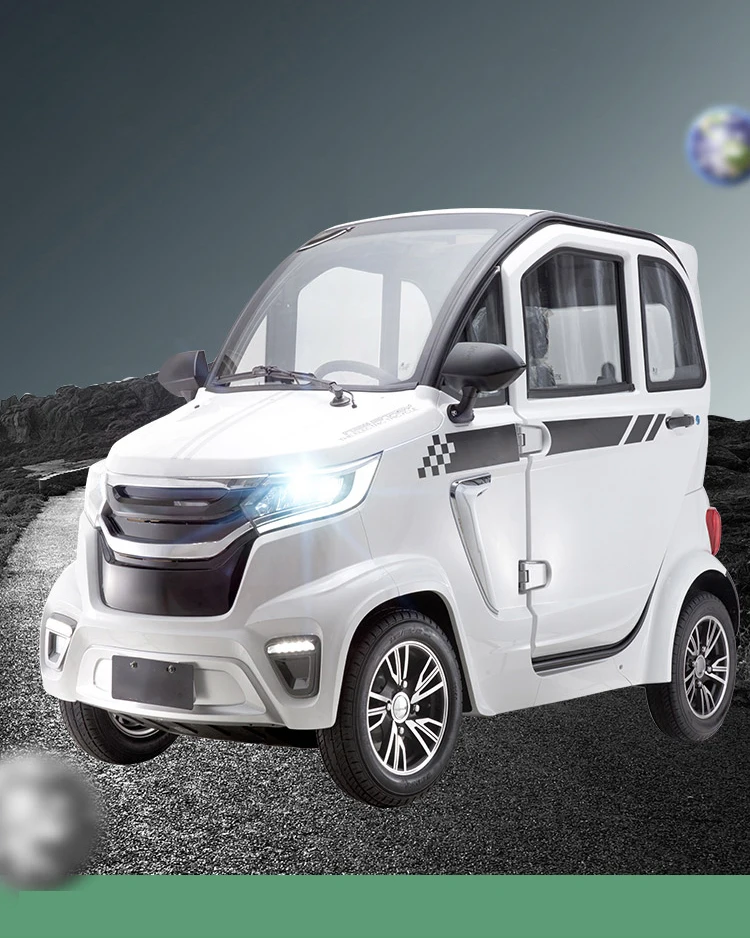 BFF Kepler High Speed Micro Electric Car 4 Wheel Passenger Electric Car Cabin Scooter with EEC COC Tricycle Electric Vehicles