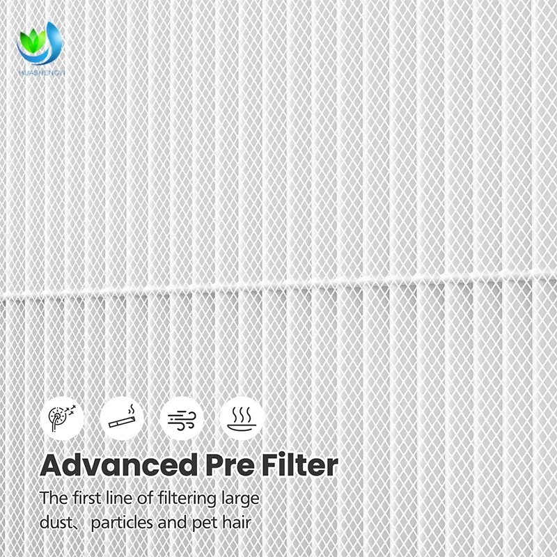 product factory customized replacement h13 hepa filter activated carbon for lunino e 200 air purifier eco friendly strong compatibility-4